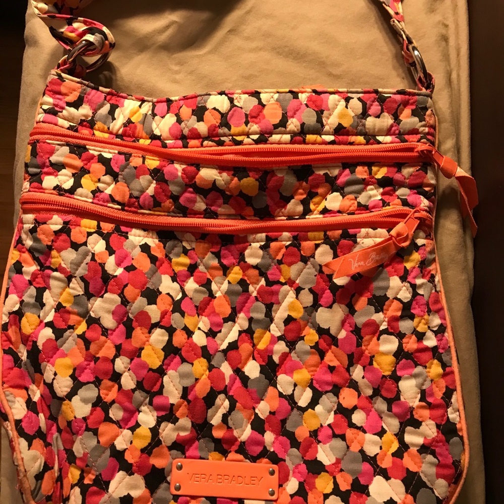 Vera Bradley Triple Zip Hipster
